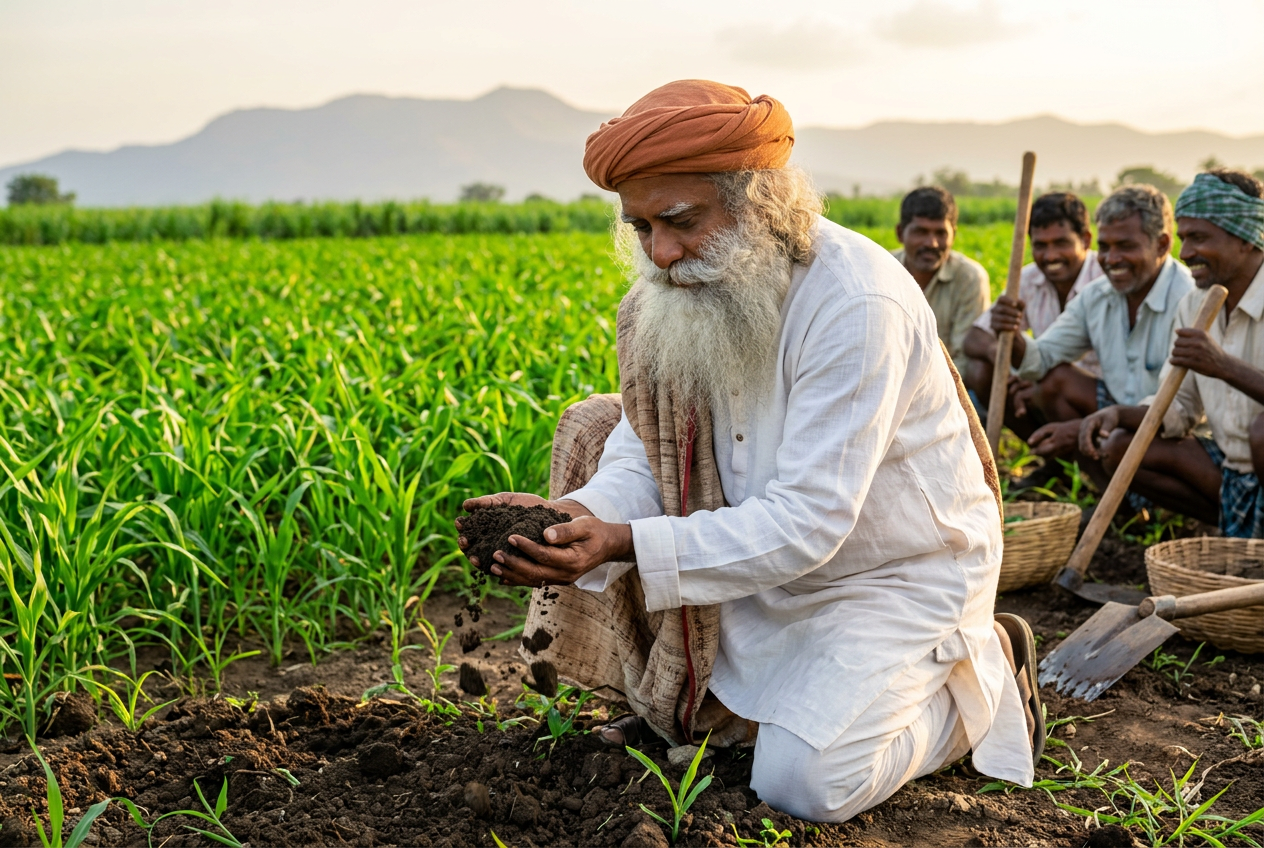 Save Soil — three percent organic content